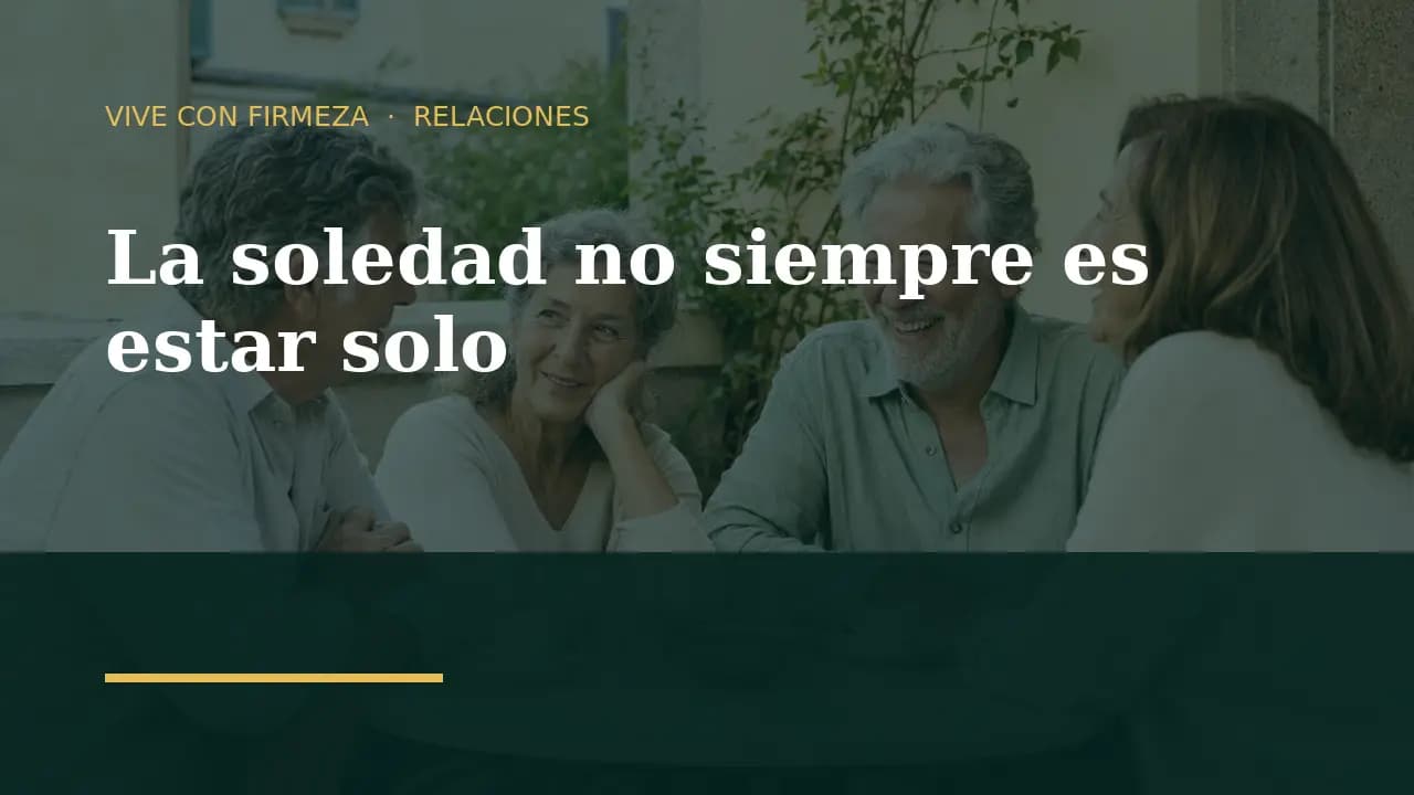 Amistades adultas conversan en una terraza